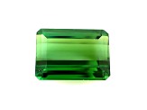 Green Tourmaline 13.5x9.7mm Emerald Cut 7.48ct
