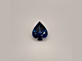 Sapphire Loose Gemstone 12.0x9.5mm Spade Shape 3.96ct