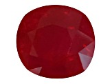 Ruby 8.92x8.19mm Cushion 3.39ct