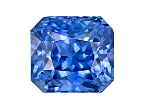 Sapphire Loose Gemstone 7.6x6.9mm Radiant Cut 2.65ct