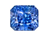 Sapphire Loose Gemstone 7.6x6.9mm Radiant Cut 2.65ct