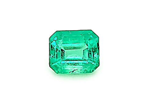 Colombian Emerald 10.0x8.7mm Emerald Cut 3.95ct
