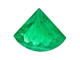 Colombian Emerald 11.4x13.2mm Fan Shape 3.29ct