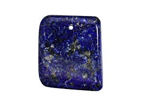 Lapis Lazuli 40.5x34.5mm Rectangle Slab Focal Bead