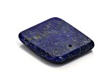Lapis Lazuli 40.5x34.5mm Rectangle Slab Focal Bead