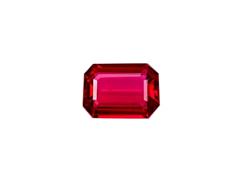 Ruby 7.7x5.5mm Emerald Cut 1.34ct