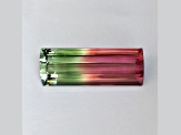 Tri-Color Tourmaline 32.27x12.0mm Rectangle 42.40ct