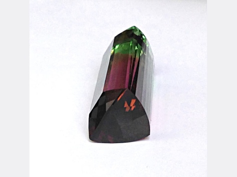 Tri-Color Tourmaline 32.27x12.0mm Rectangle 42.40ct
