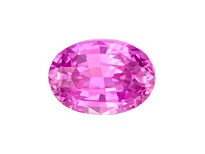 Pink Sapphire 7.5x4.9mm Oval 1.26ct