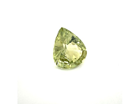 Yellow Chrysoberyl 8.5x7.3mm Pear Shape 1.74ct