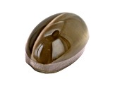 Sillimanite Cat's Eye 10.5x7mm Oval Cabochon 4.58ct