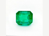 Zambian Emerald 6.1x5.2mm Emerald Cut 0.95ct