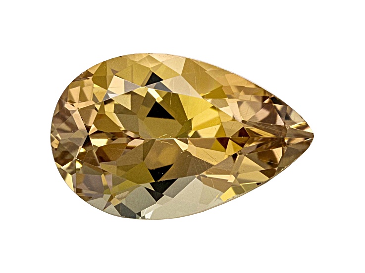 Golden Zoisite 7.4x4.7mm Pear Shape 0.81ct - 1DR84A | JTV