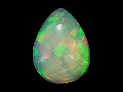 Ethiopian Opal 19x14.4mm Pear Shape 6.33ct