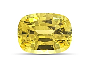 Yellow Sapphire 6.8x5.1mm Cushion 1.11ct