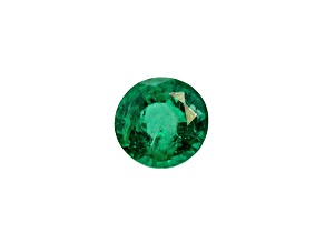 Zambian Emerald 5.8mm Round 0.82ct