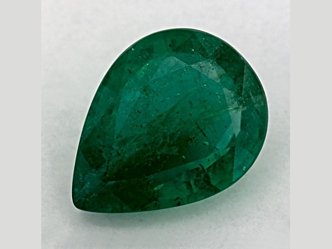 Zambian Emerald 11.2x8.56mm Pear Shape 2.57ct