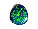 Opal on Ironstone 7.5x6.5mm Free-Form Doublet 0.55ct