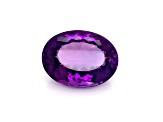 Amethyst 27.8x21mm Oval 49ct