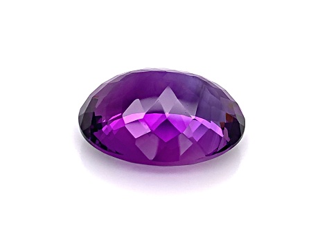 Amethyst 27.8x21mm Oval 49ct