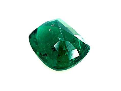 Madagascar Emerald 7.1x5.9mm Rectangular Cushion 1.12ct