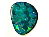 Opal on Ironstone 19x15mm Free-Form Doublet 8.37ct