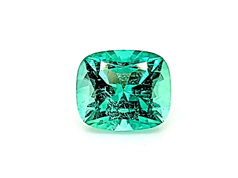 Emerald 8.8x7.5mm Cushion 2.36ct