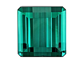 Teal Tourmaline 8.7x8.3mm Emerald Cut 3.30ct