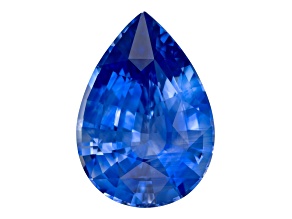 Sapphire 13.13x9.25mm Pear Shape 5.13ct