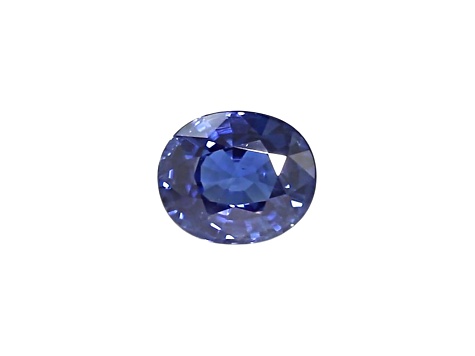 Sapphire Unheated 7.3x6.1mm Oval 1.55ct