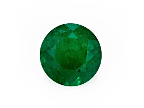 Brazilian Emerald 6mm Round 0.73ct