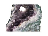 Brazilian Amethyst Cathedral 12x9in