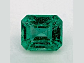 Zambian Emerald 7.04mm Asscher Cut 1.64ct