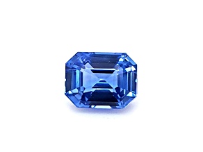 Sapphire 10.2x7.9mm Emerald Cut 5.05ct