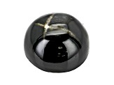 Black Star Diopside 14mm Round Cabochon 14.26ct