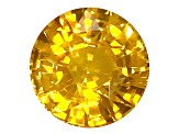 Yellow Sapphire Loose Gemstone 8.3mm Round 2.74ct