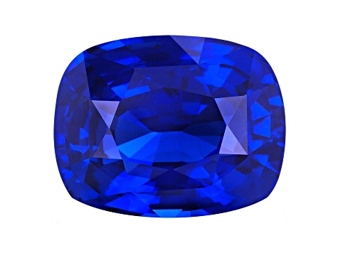 Sapphire Loose Gemstone Unheated  12.13x9.67mm Cushion 7.59ct