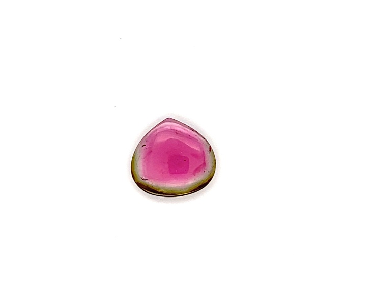 Watermelon Tourmaline Free-Form Slice 6.00ct