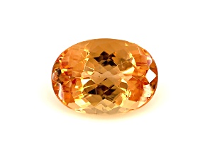 Imperial Topaz 10.2x7.4mm Oval 3.38ct