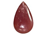 Pink Calcite 26.12x14.39mm Pear Shape Cabochon 9.90ct