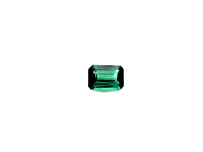 Green Tourmaline 7x5mm Emerald Cut 0.94ct