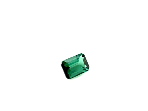 Green Tourmaline 7x5mm Emerald Cut 0.94ct