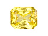 Yellow Sapphire Loose Gemstone 7x5.7mm Radiant Cut 1.67ct