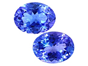 Tanzanite 8.5x6.5mm Oval Matched Pair 2.93ctw