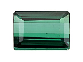 Green Tourmaline 11.6x8.3mm Emerald Cut 4.61ct