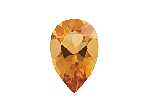 Citrine 6x4mm Pear Shape 0.37ct