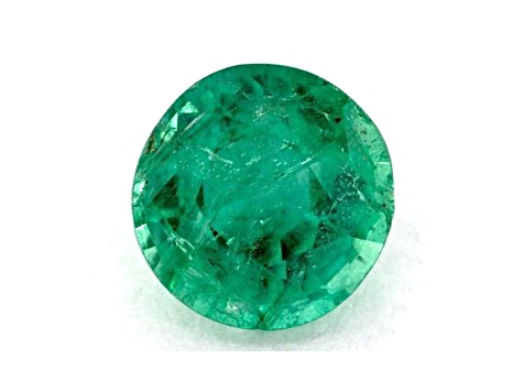 Zambian Emerald 5.5mm Round 0.69ct