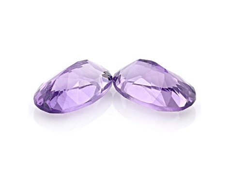 Amethyst 5x3mm Oval Matched Pair 0.40ctw