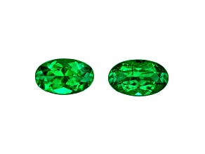 Emerald 5x3mm Oval Matched Pair 0.43ctw