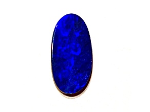 Opal on Ironstone 18.2x9.2mm Free-Form Doublet 3.81ct